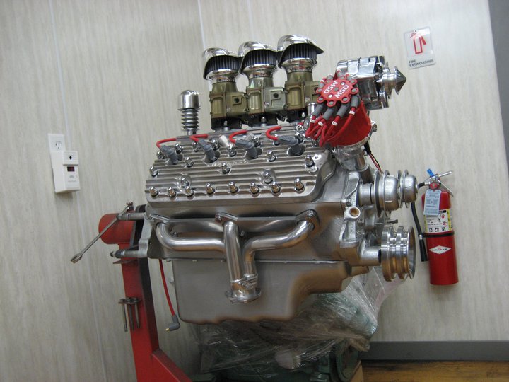 Engine flat ford head v8 #4